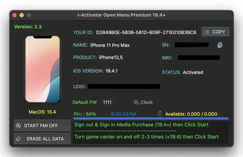 Open Menu Premium